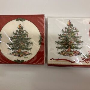 2 pack Spode Cocktail Napkins